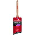 Wooster 3" Semi-Oval Angle Sash Paint Brush, Silver CT Polyester Bristle, Wood Handle 5228
